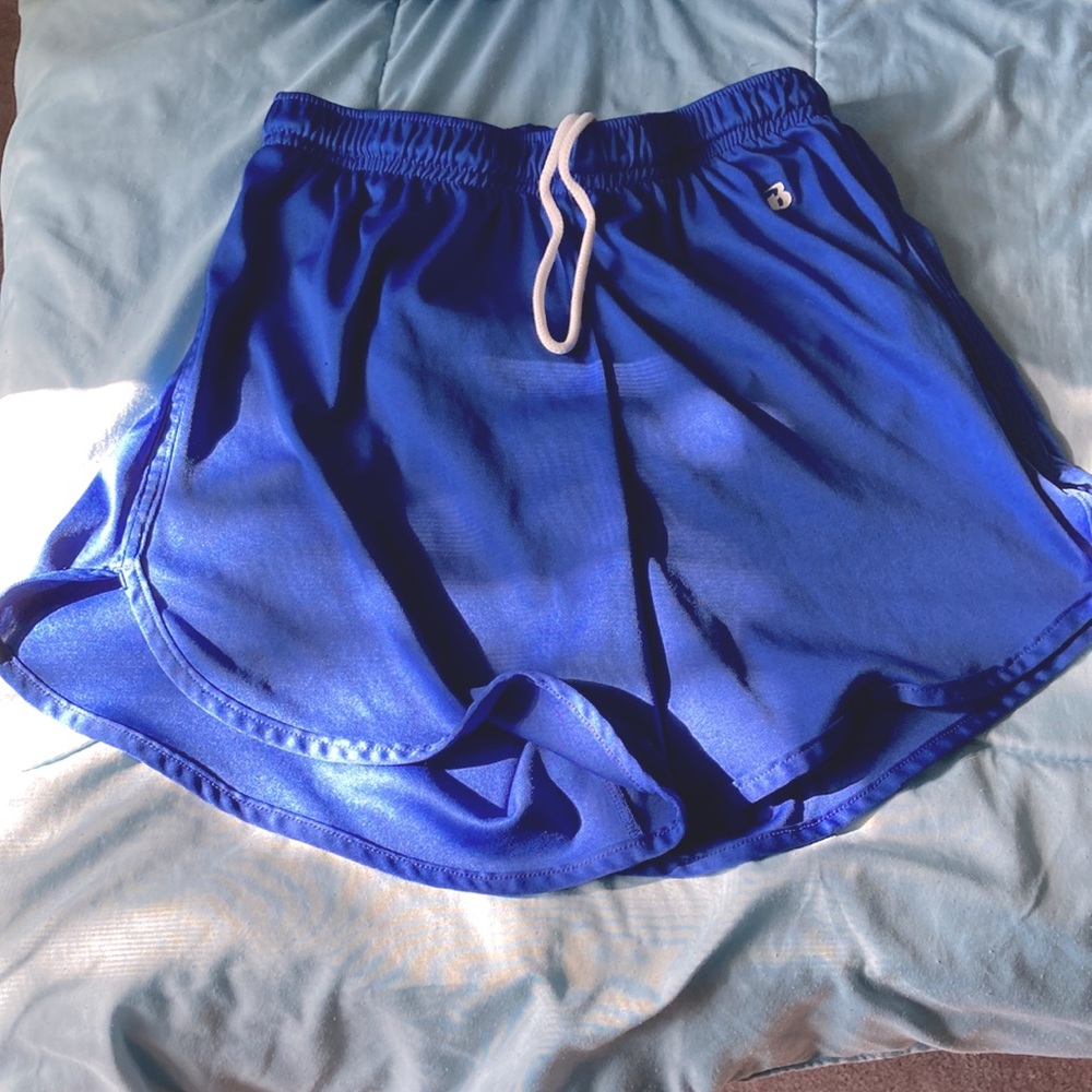 Small blue sport shorts